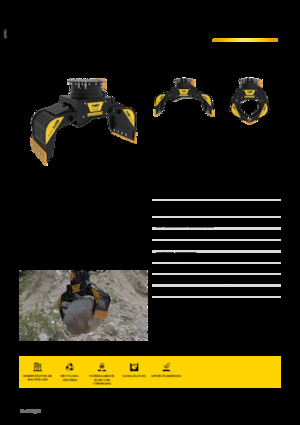 грейфери для знесення та сортування MB Crusher MB-G450 S4