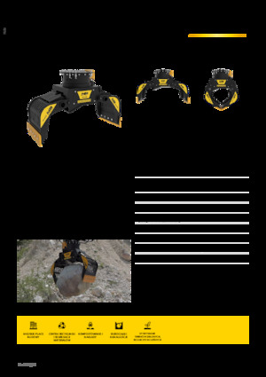 грейфери для знесення та сортування MB Crusher MB-G450 S4