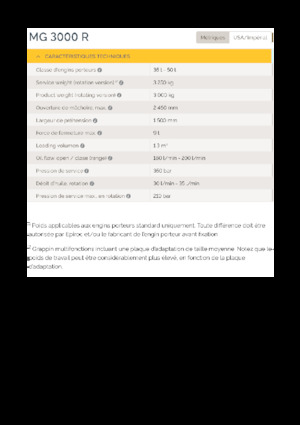 грейфери для знесення та сортування Epiroc MG 3000 R