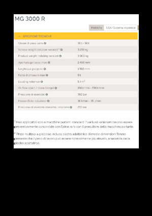 грейфери для знесення та сортування Epiroc MG 3000 R