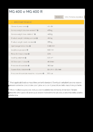грейфери для знесення та сортування Epiroc MG 400