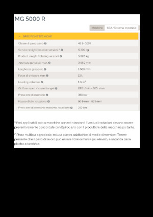 грейфери для знесення та сортування Epiroc MG 5000 R