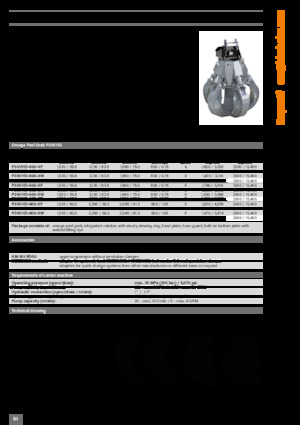 грейфери для знесення та сортування Kinshofer P30VHD-800-5H