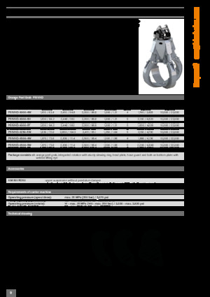 грейфери для знесення та сортування Kinshofer P51VHD-1500-5H