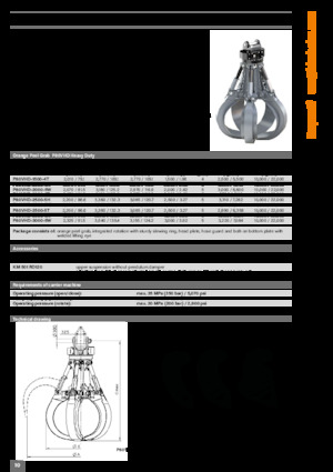 грейфери для знесення та сортування Kinshofer P80VHD-2000-5W
