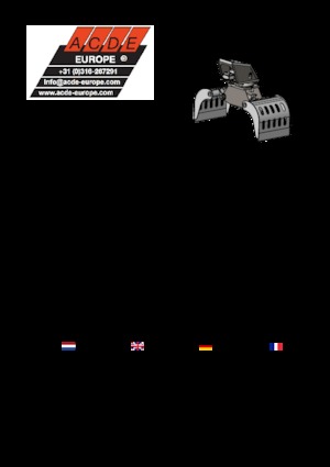 грейфери для знесення та сортування ACDE S100-D