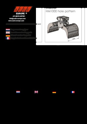грейфери для знесення та сортування ACDE S1003-D