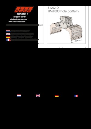 грейфери для знесення та сортування ACDE S1202-D