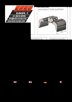 грейфери для знесення та сортування ACDE S1402-ZD