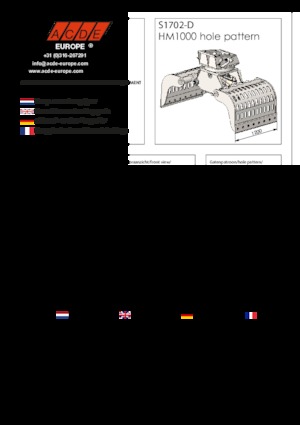 грейфери для знесення та сортування ACDE S1702-D