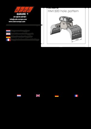 грейфери для знесення та сортування ACDE S2500-D