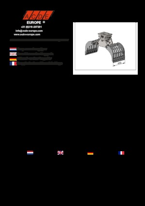 грейфери для знесення та сортування ACDE S400-D