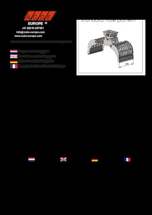 грейфери для знесення та сортування ACDE S450-D