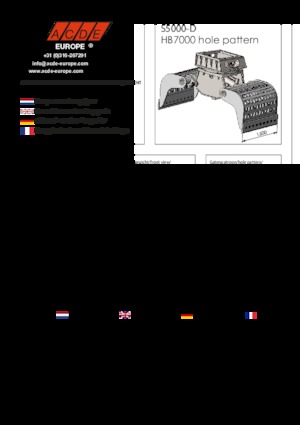 грейфери для знесення та сортування ACDE S5000-D