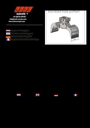 грейфери для знесення та сортування ACDE S502-D