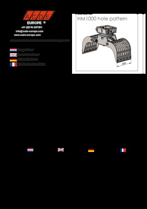 грейфери для знесення та сортування ACDE S803-D