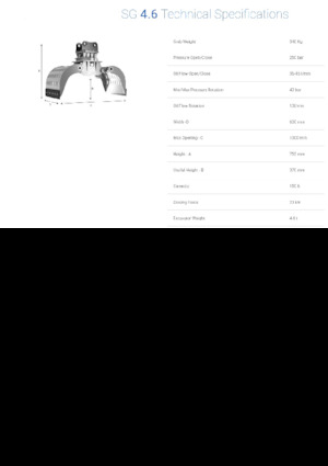 грейфери для знесення та сортування Promove SG 4.6