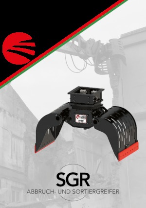 грейфери для знесення та сортування MBI MSGR600