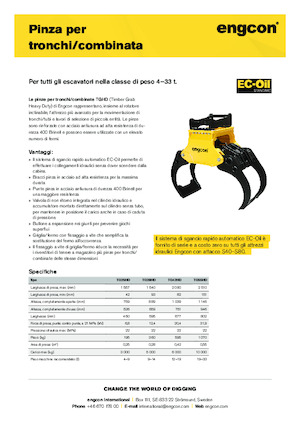 грейфери для знесення та сортування engcon TG55HD