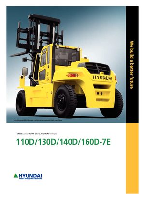 Автонавантажувач дизельний Hyundai 110 D 7 E