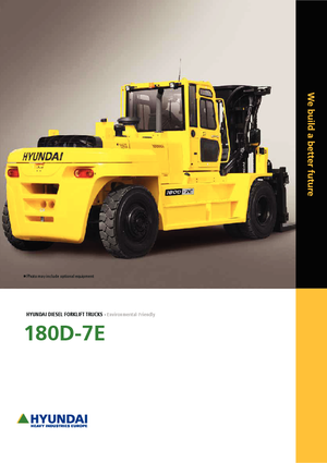 Автонавантажувач дизельний Hyundai 180 D 7 E