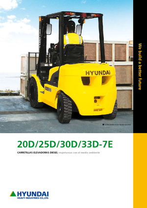 Автонавантажувач дизельний Hyundai 25 D 7 E