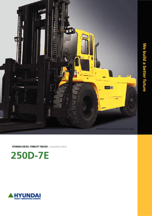 Автонавантажувач дизельний Hyundai 250 D 7 E