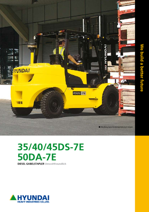 Автонавантажувач дизельний Hyundai 45 DS 7 E