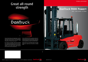 Автонавантажувач дизельний DanTruck 9496 Power +