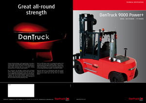 Автонавантажувач дизельний DanTruck 9696 Power +