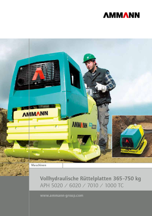 Реверсивні віброплити Ammann APH 5020
