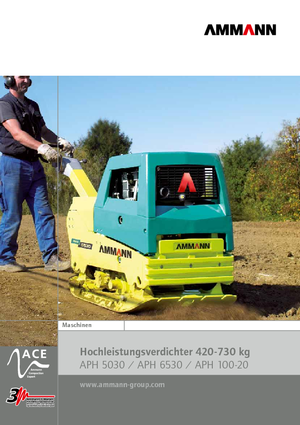 Реверсивні віброплити Ammann APH 6530