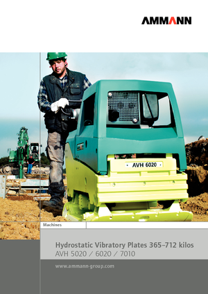 Реверсивні віброплити Ammann AVH 7010