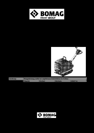 Реверсивні віброплити Bomag BPR 50/55 D