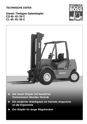Автонавантажувач дизельний Steinbock CD 40 C