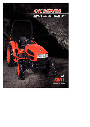 Муніципальний багатофункціональний транспортний засіб Дизель Kioti CK 27