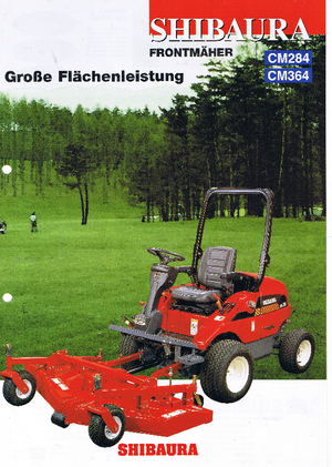 Муніципальний багатофункціональний транспортний засіб Дизель Shibaura CM 284