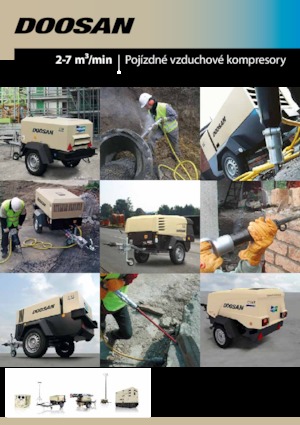 Портативні повітряні компресори: дизельні, електричні, бензинові Doosan 7/31E 