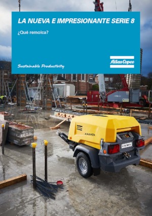 Портативні повітряні компресори: дизельні, електричні, бензинові Atlas Copco XAS 48 KdG 12 kVA