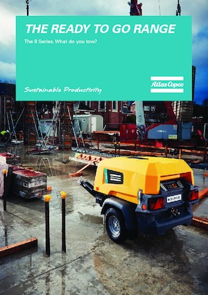 Портативні повітряні компресори: дизельні, електричні, бензинові Atlas Copco XAS 68 Kd