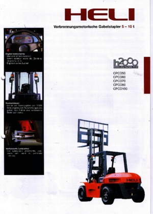 Автонавантажувач дизельний Heli CPCD 100 W