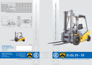 Автонавантажувач дизельний Desta D 25