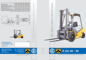 Автонавантажувач дизельний Desta D 40