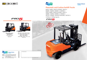 Автонавантажувач дизельний Doosan D 40 S