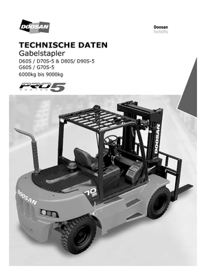 Автонавантажувач дизельний Doosan D70S-5 (2G)