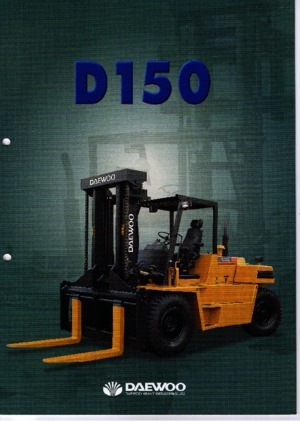 Автонавантажувач дизельний Doosan D 150