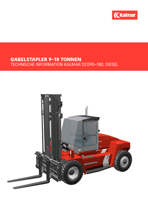 Автонавантажувач дизельний Kalmar DCE 90-6