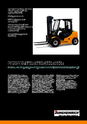 Автонавантажувач дизельний Jungheinrich DFG 550s