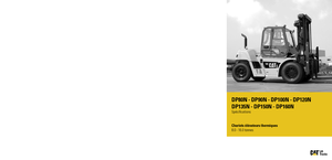 Автонавантажувач дизельний Caterpillar DP150N