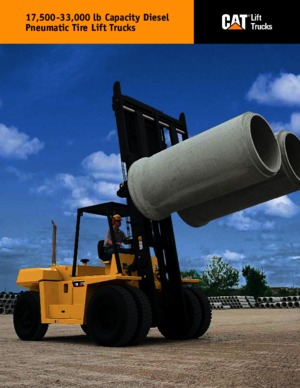 Автонавантажувач дизельний Caterpillar DP80